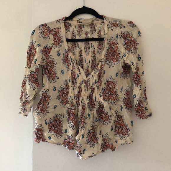 Anthropologie printed blouse - Picture 1 of 2